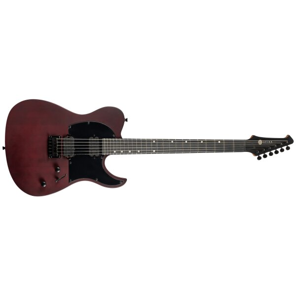 SPIRA Guitars T 400 MWR Satin Wine Red