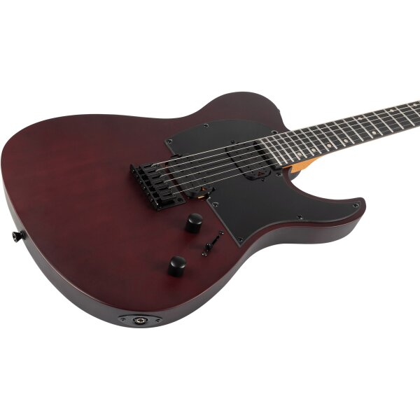 SPIRA Guitars T 400 MWR Satin Wine Red