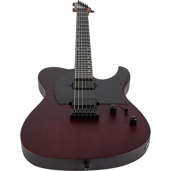 SPIRA Guitars T-400 Satin Wine Red