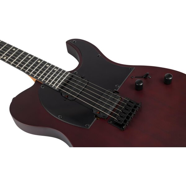 SPIRA Guitars T-400 Satin Wine Red