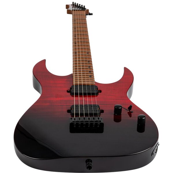 SPIRA Guitars S-450 Transparent Red