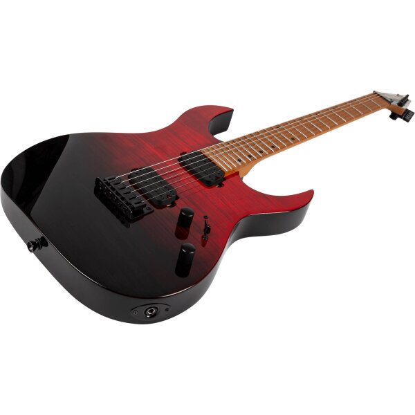 SPIRA Guitars S 450 TRD Transparent Red