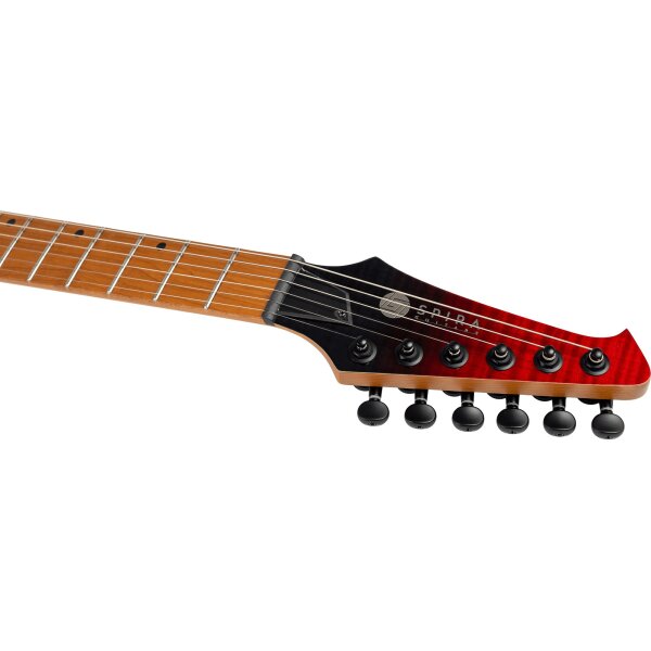 SPIRA Guitars S 450 TRD Transparent Red