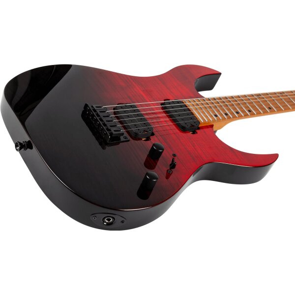 SPIRA Guitars S 450 TRD Transparent Red