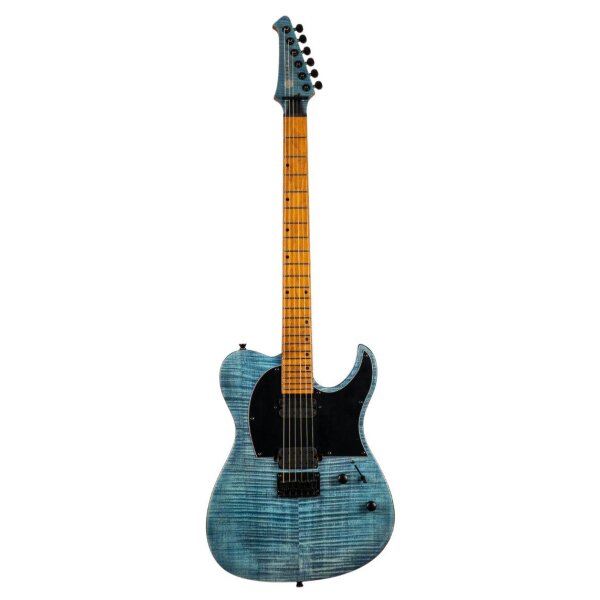SPIRA Guitars T-450 Transparent Blue