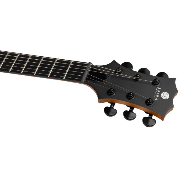SPIRA Guitars L 400 MBK Satin Black
