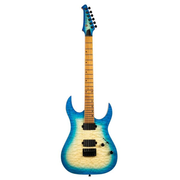 SPIRA Guitars S-500 Trans Aqua Blue
