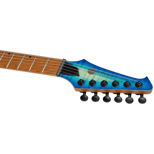 SPIRA Guitars S-500 Trans Aqua Blue
