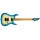 SPIRA Guitars S 500 QAB Trans Aqua Blue