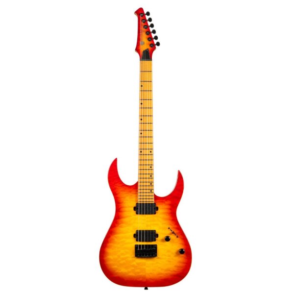 SPIRA Guitars S 500 QFB Fireburst
