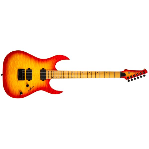 SPIRA Guitars S 500 QFB Fireburst