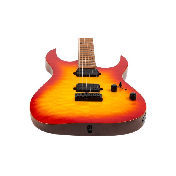 SPIRA Guitars S 500 QFB Fireburst