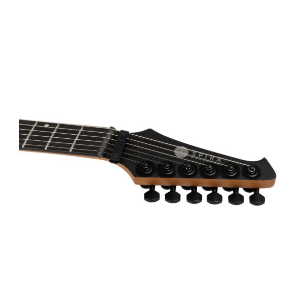 SPIRA Guitars V-400 MBK Satin Black