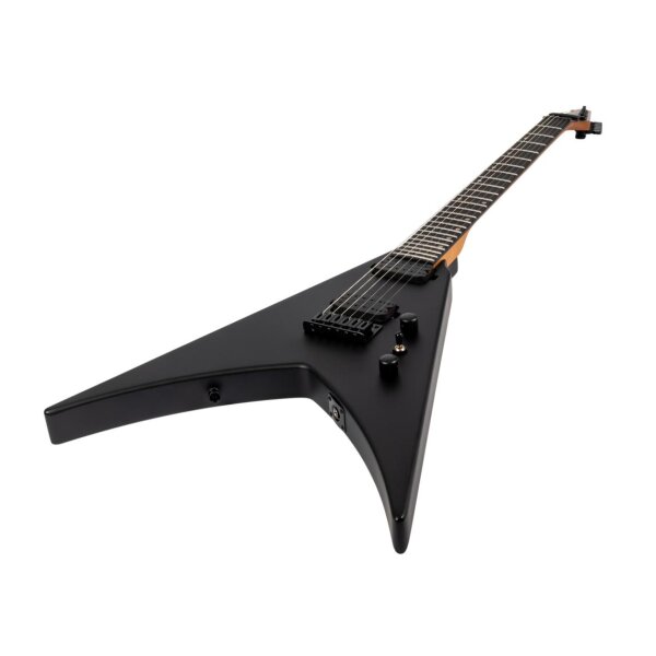 SPIRA Guitars V-400 MBK Satin Black