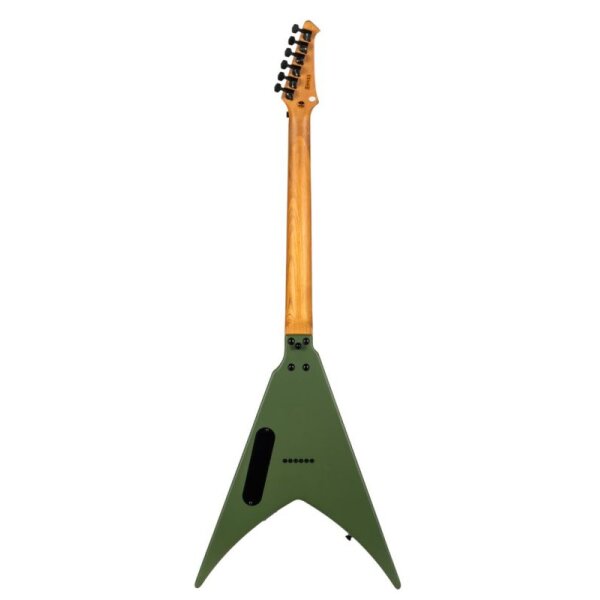 SPIRA Guitars V-400 MGR Satin Green