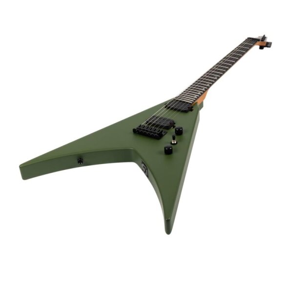 SPIRA Guitars V-400 MGR Satin Green