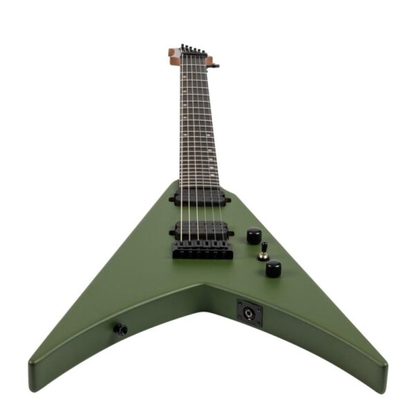 SPIRA Guitars V-400 MGR Satin Green