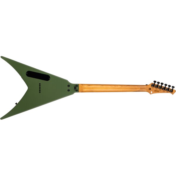 SPIRA Guitars V 400 MGR Satin Green