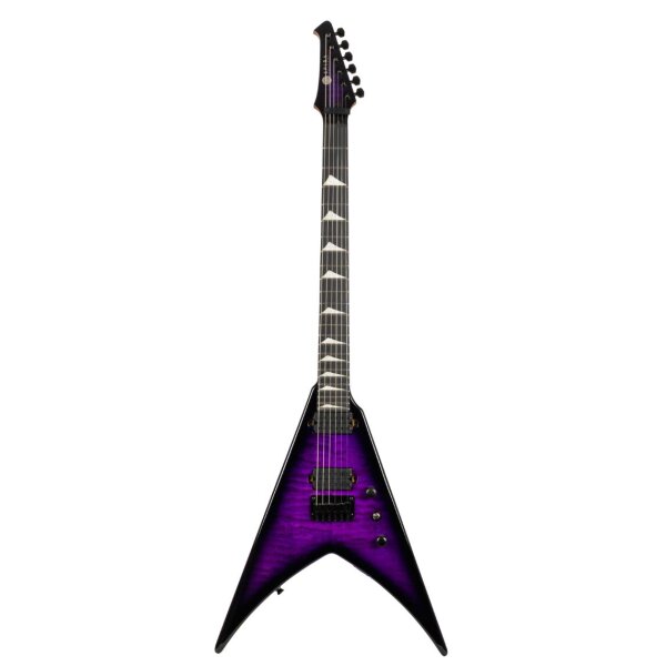 SPIRA Guitars V-500 TPP E Transparent Purple