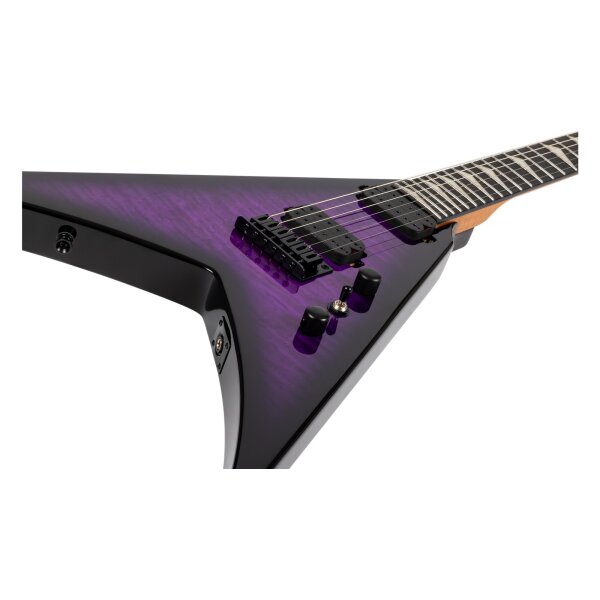 SPIRA Guitars V 500 TPP E Transparent Purple