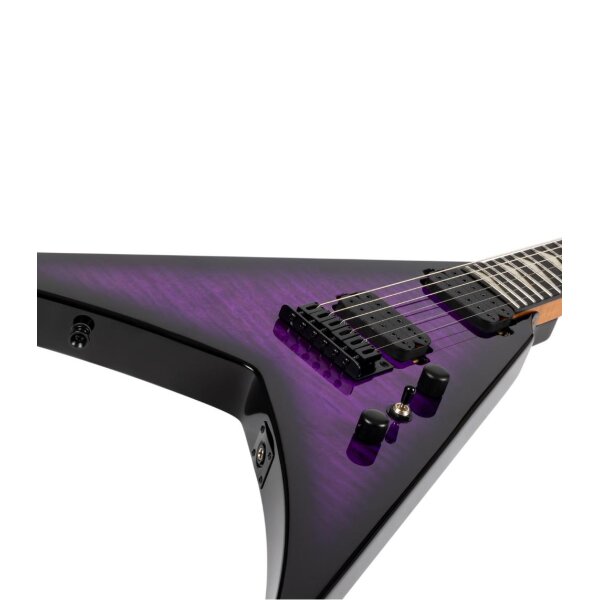 SPIRA Guitars V-500 TPP E Transparent Purple