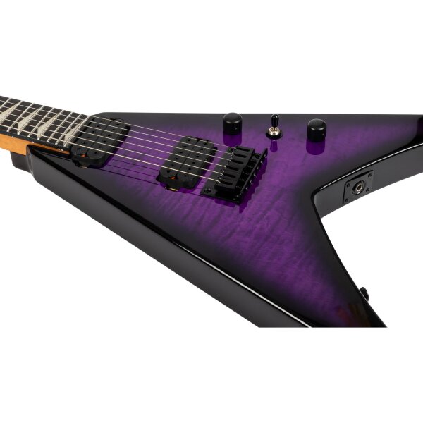 SPIRA Guitars V-500 TPP E Transparent Purple