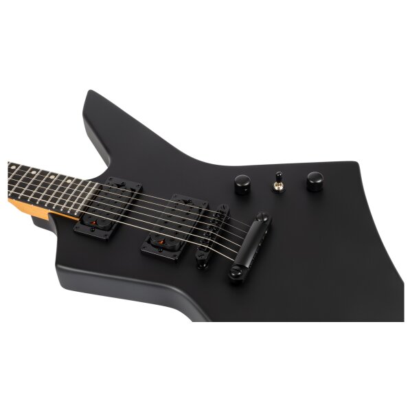 SPIRA Guitars X-400 MBK Satin Black