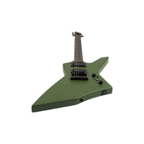 SPIRA Guitars X-400 MGR Satin Green