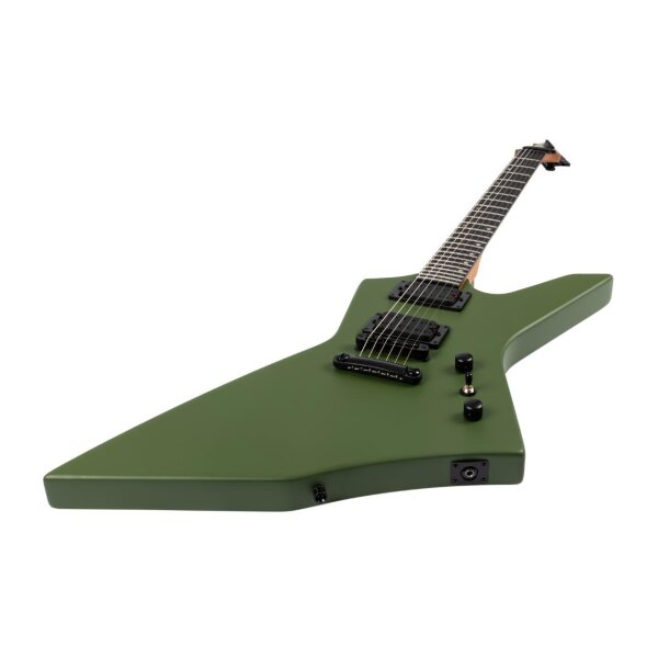 SPIRA Guitars X-400 MGR Satin Green