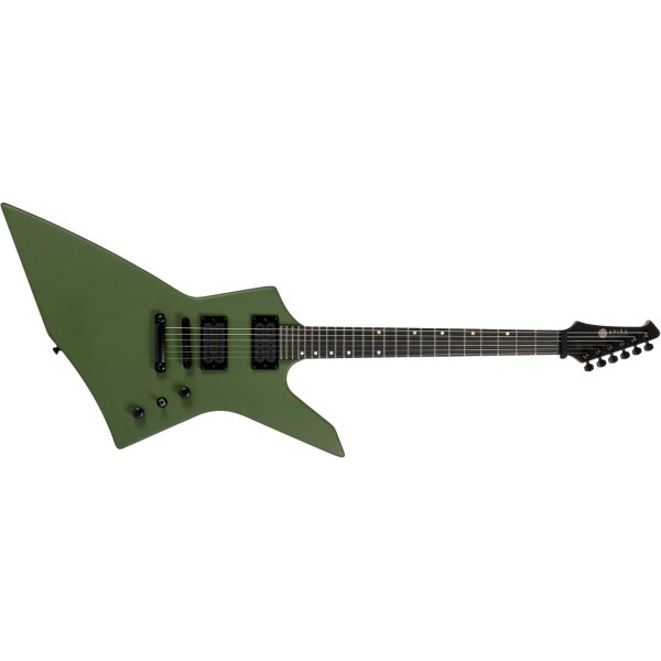SPIRA Guitars X-400 MGR Satin Green