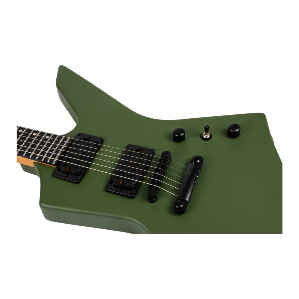 SPIRA Guitars X-400 MGR Satin Green