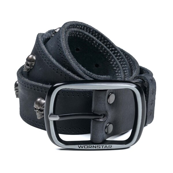 WORNSTAR Gauntlet Skull Ledergürtel