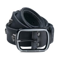 WORNSTAR Gauntlet Skull Ledergürtel