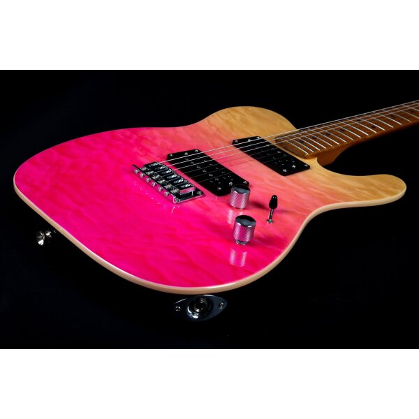 Jet Guitars JT 450 QTPK Transparent Pink