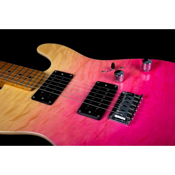 Jet Guitars JT 450 QTPK Transparent Pink