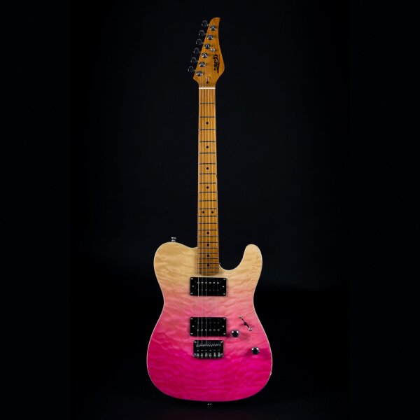 Jet Guitars JT 450 QTPK Transparent Pink