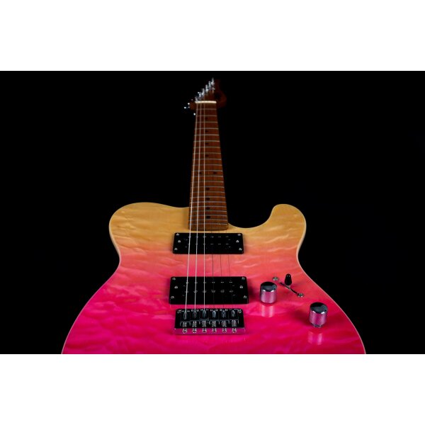 Jet Guitars JT 450 QTPK Transparent Pink