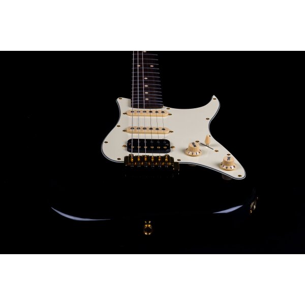 Jet Guitars JS 480 Black Gold