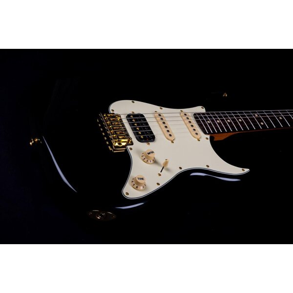 Jet Guitars JS 480 Black Gold