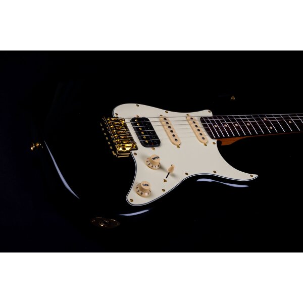 Jet Guitars JS 480 Black Gold
