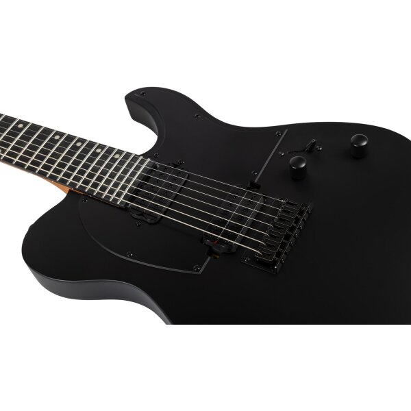 SPIRA Guitars T 407 MBK Satin Black