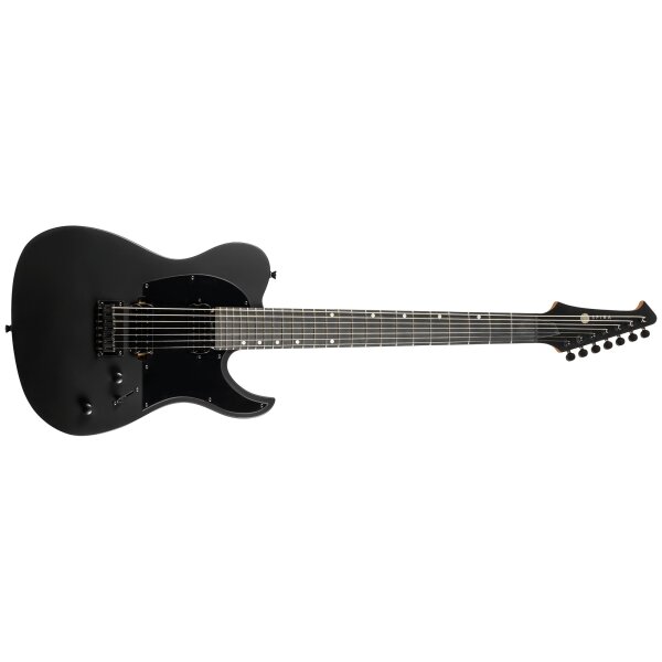 SPIRA Guitars T 407 MBK Satin Black