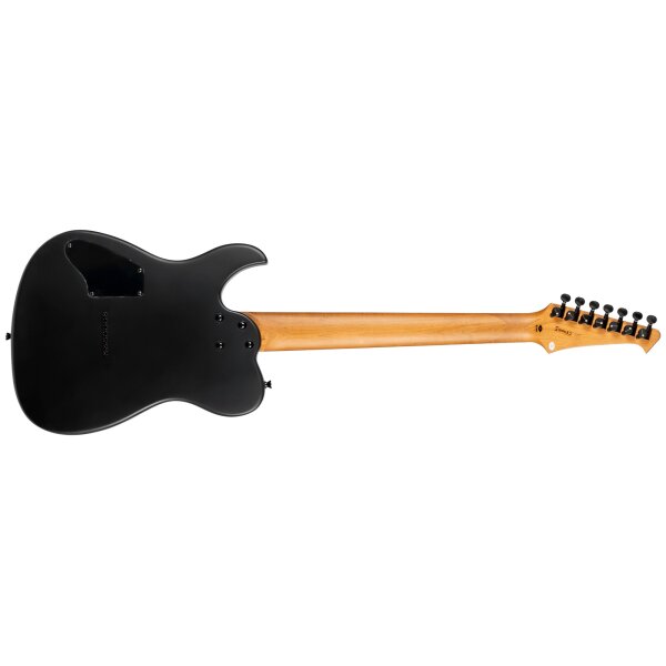 SPIRA Guitars T 407 MBK Satin Black