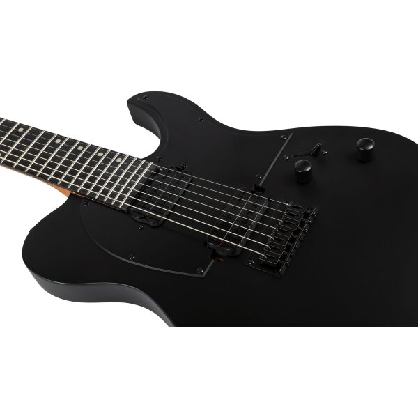SPIRA Guitars T 407 MBK Satin Black