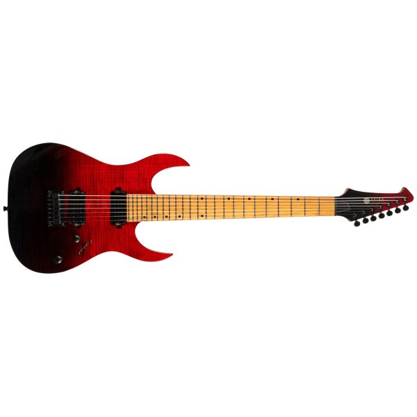SPIRA Guitars S 457 TRD Transparent Red