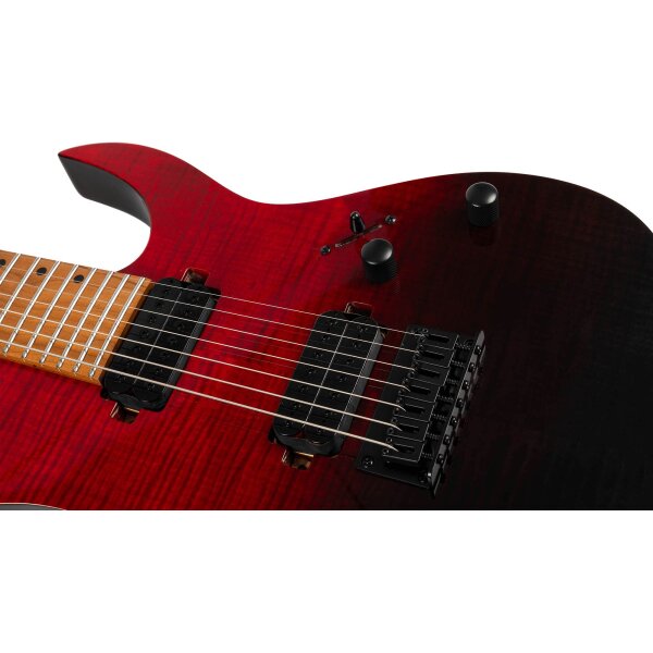 SPIRA Guitars S 457 TRD Transparent Red