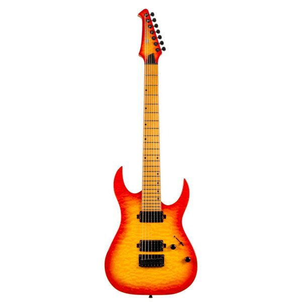 SPIRA Guitars S 507 QFB Fireburst