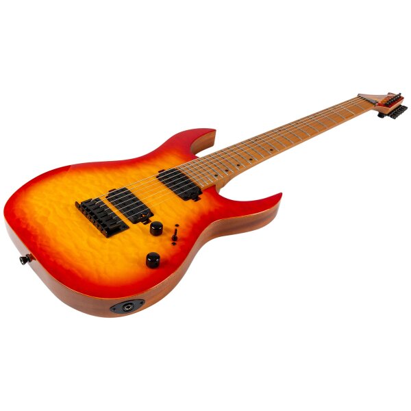 SPIRA Guitars S 507 QFB Fireburst