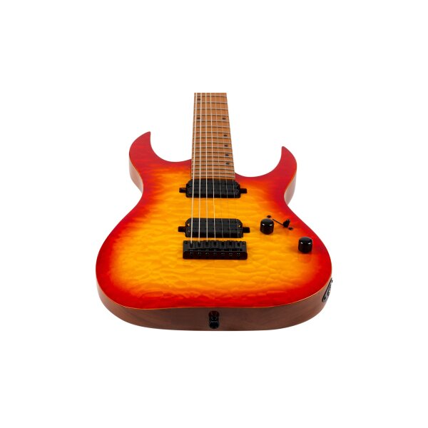 SPIRA Guitars S 507 QFB Fireburst