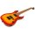 SPIRA Guitars S 507 QFB Fireburst